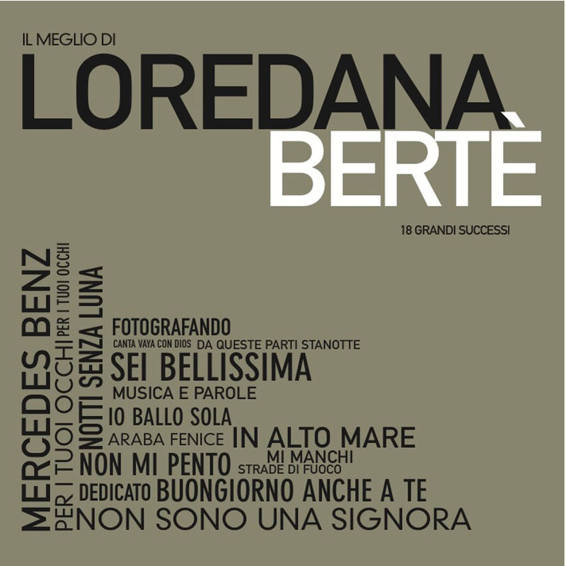 Il Meglio Di...Loredana Berte'