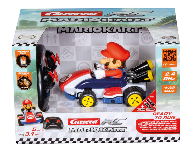 Super Mario Kart Rc Remote-Controlled Race Kart 1/32 2.4Ghz Mario
