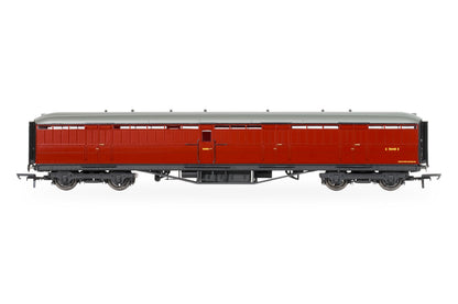 Hornby R40461 BR Gresley Corridor Crimson Passenger Brake E70448E