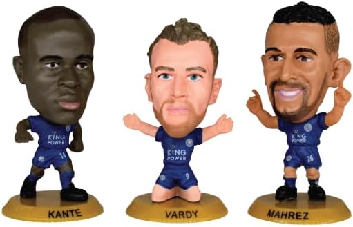 SoccerStarz - Leicester 13 figure Team Pack (League Winners 2015-16 10 Year Anniversary Re-Release) /Figures