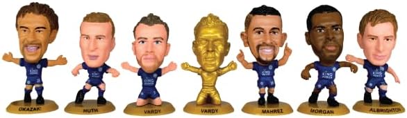 SoccerStarz - Leicester 13 figure Team Pack (League Winners 2015-16 10 Year Anniversary Re-Release) /Figures