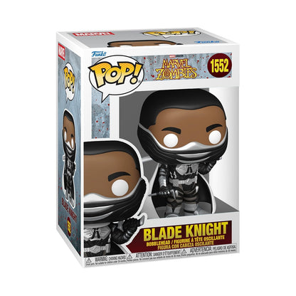Funko Pop! Marvel: Marvel Zombies S4 – Blade Knight - Figura in Vinile da Collezione - Idea Regalo - Merchandising Ufficiale - Giocattoli per Bambini e Adulti - Comic Books Fans