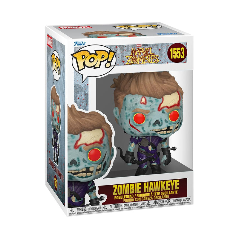 Funko POP! Marvel: Marvel Zombies S4 – Zombie Hawkeye - Collectable Vinyl Figure - Gift Idea - Official Merchandise - Toys For Kids & Adults - Comic Books Fans - Model Figure for Collectors