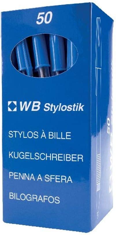 Whitebox Ball Point Pen Black Medium