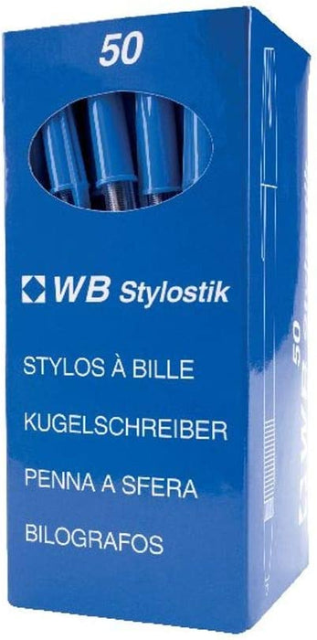 Whitebox Ball Point Pen Black Medium