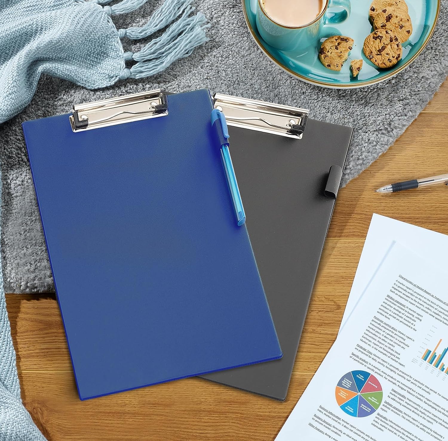 Rapesco VSTCB0L3 Standard Clipboard, A4+