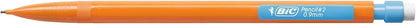 BIC Matic HB Mechanical Pencils and Eraser, Assorted Barrel Colours with Fine Point (0.9 mm), Pack of 12