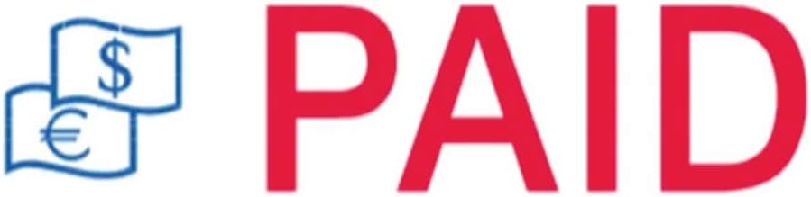 Trodat Office Printy Paid Word Stamp