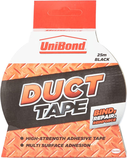 UniBond 1418173 Original Duct Tape High Strength Adhesive - 50 mm x 25 m