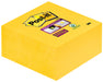 Post-it Super Sticky Notes Cube, Yellow, 76 mm x 76 mm, 350 Sheets/Pad, 1 Pad/Pack
