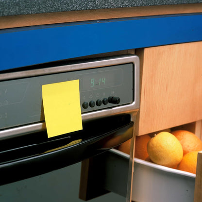 Post-it Super Sticky Notes Cube, Yellow, 76 mm x 76 mm, 350 Sheets/Pad, 1 Pad/Pack