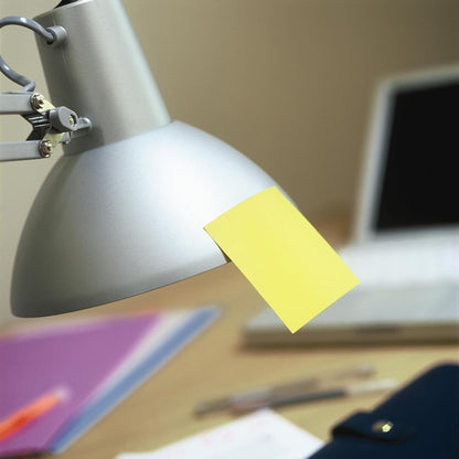 Post-it Super Sticky Notes Cube, Yellow, 76 mm x 76 mm, 350 Sheets/Pad, 1 Pad/Pack