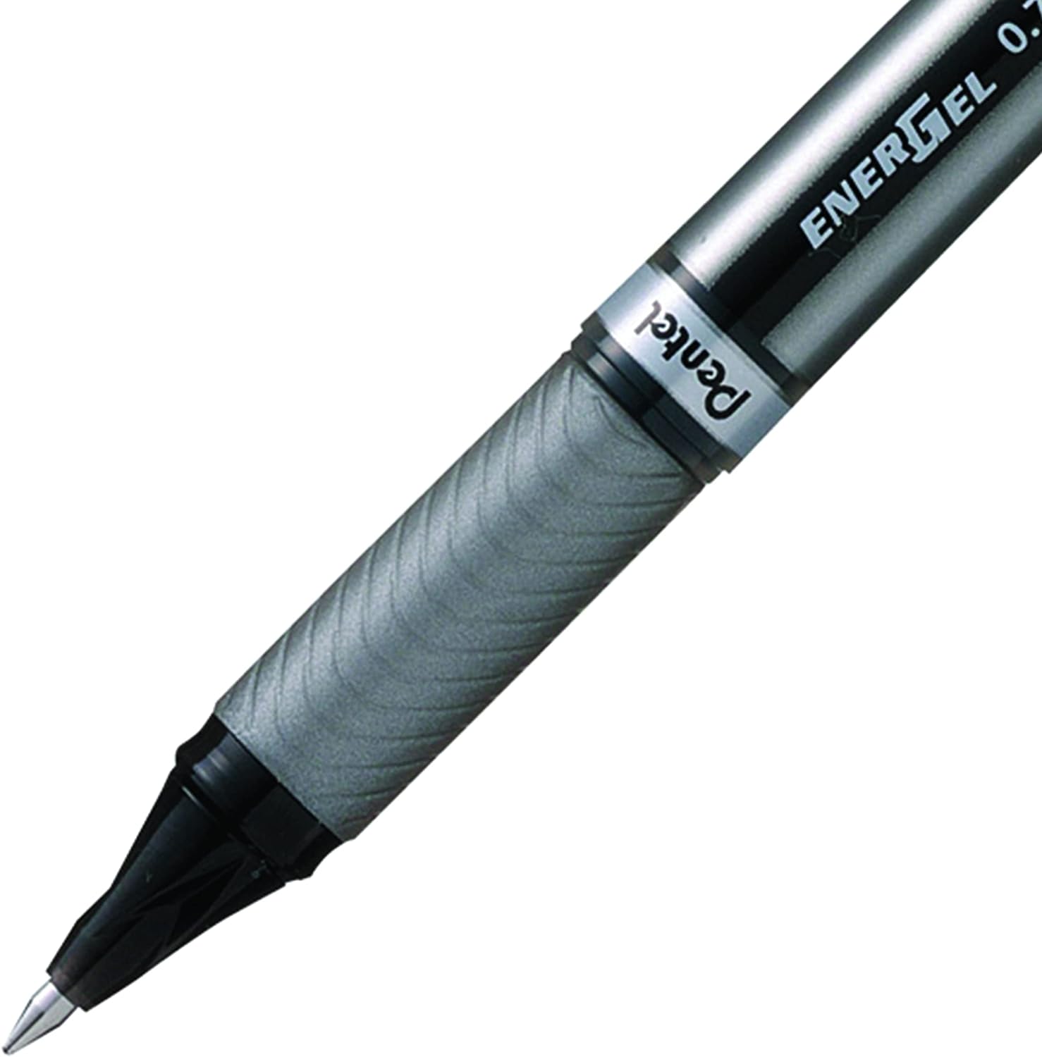 Pentel BL27-AX Energel BL27-A Roller Ball Pen (Medium) - Black (Pack of 12 pens