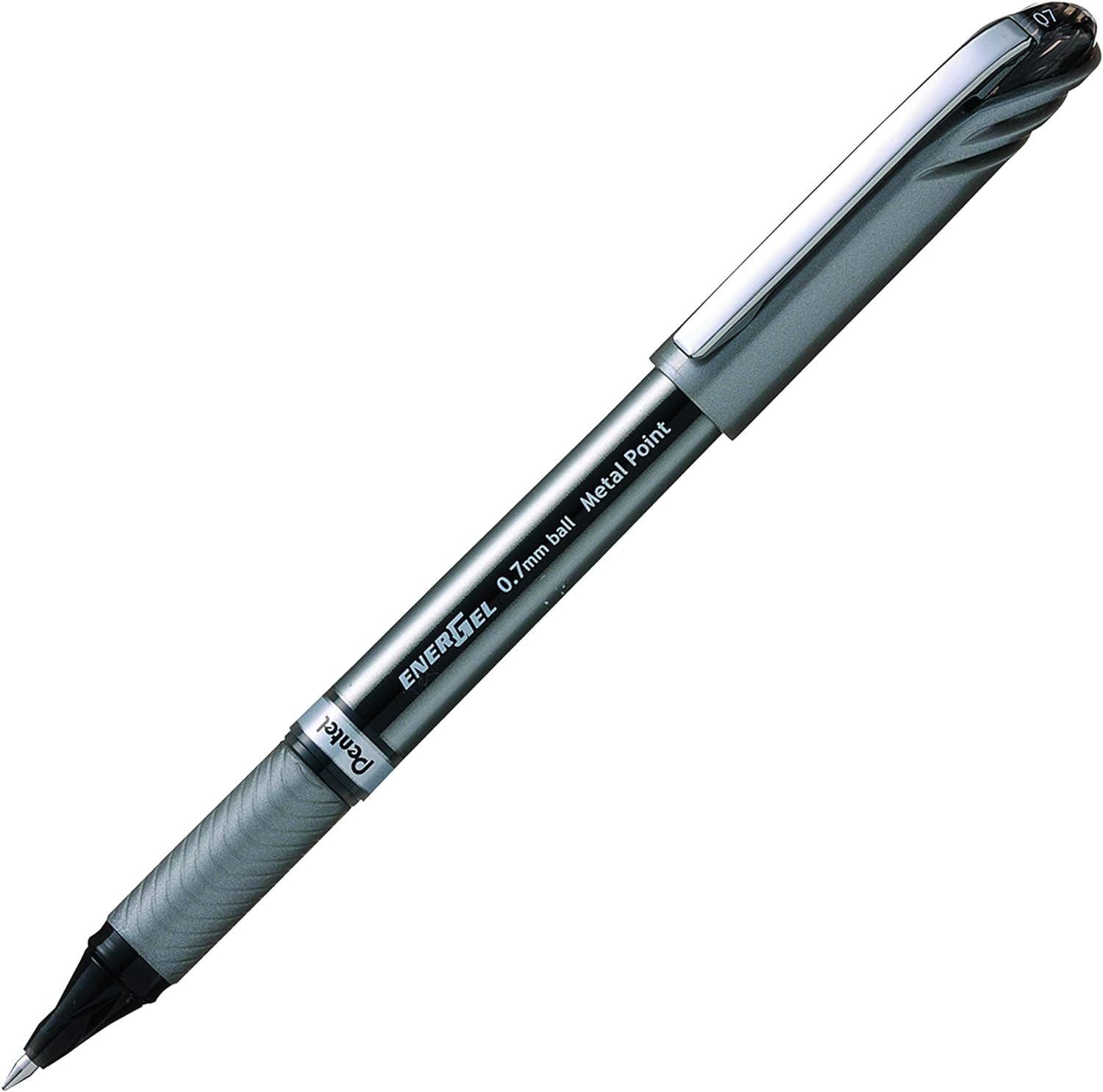 Pentel BL27-AX Energel BL27-A Roller Ball Pen (Medium) - Black (Pack of 12 pens