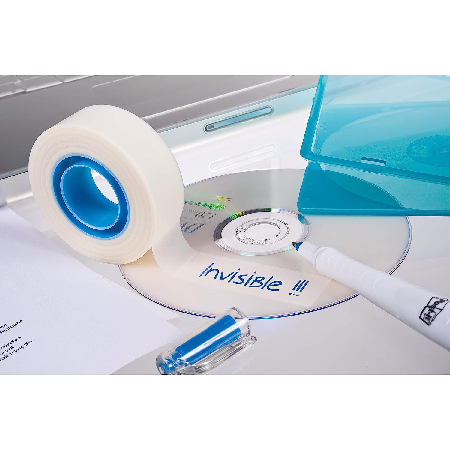 Scotch Removable Magic Tape 1 Roll 19 mm x 32.9 m - Repositionable Tape for Document Repair, Labelling & Sealing