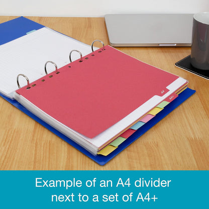 Elba Divider, Assorted, Elba A4+ (Extra Wide), Set 1