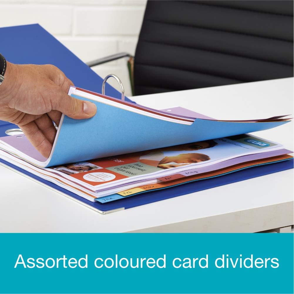 Elba Divider, Assorted, Elba A4+ (Extra Wide), Set 1