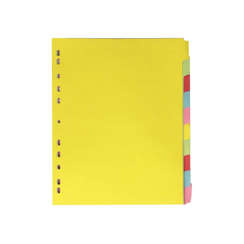 Elba Divider, Assorted, Elba A4+ (Extra Wide), Set 1