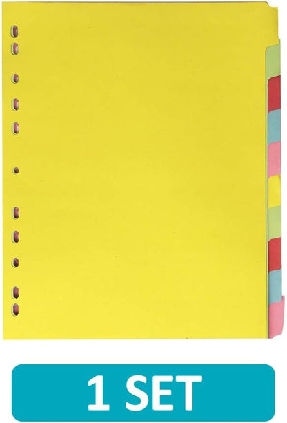 Elba Divider, Assorted, Elba A4+ (Extra Wide), Set 1