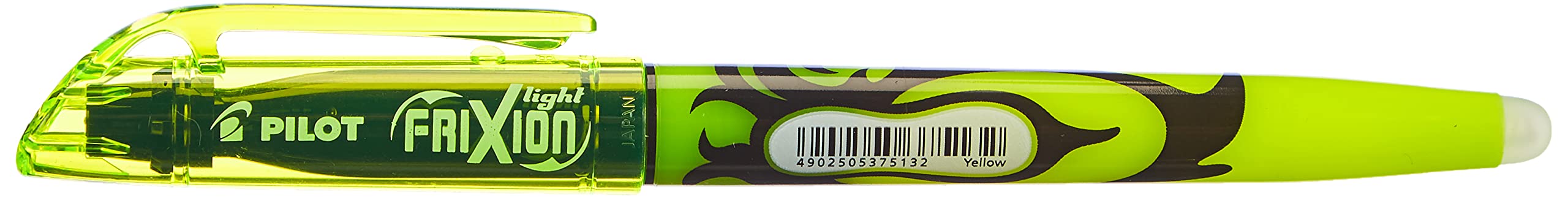 Pilot Frixion Light Erasable Highlighter - Yellow, Pack of 12