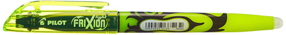 Pilot Frixion Light Erasable Highlighter - Yellow, Pack of 12