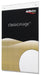 Deflecto Wall Sign Holder Pre-drilled Portrait A4 Clear Ref 47001