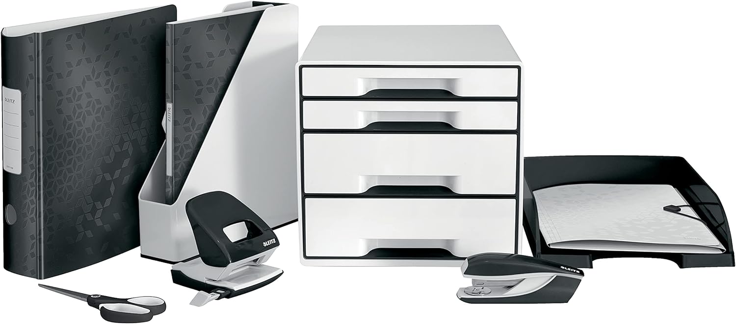 Leitz Storage Box, Black, Click and Store Range, 60410095