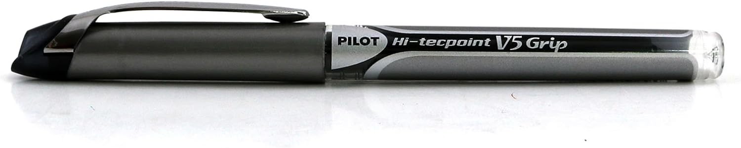 Pilot V5 Grip Liquid Ink Rollerball 0.5 mm Tip (Box of 12
