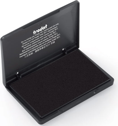 Trodat Standard Ink Pad for Traditional Stamps - 110 x 70 mm (Black
