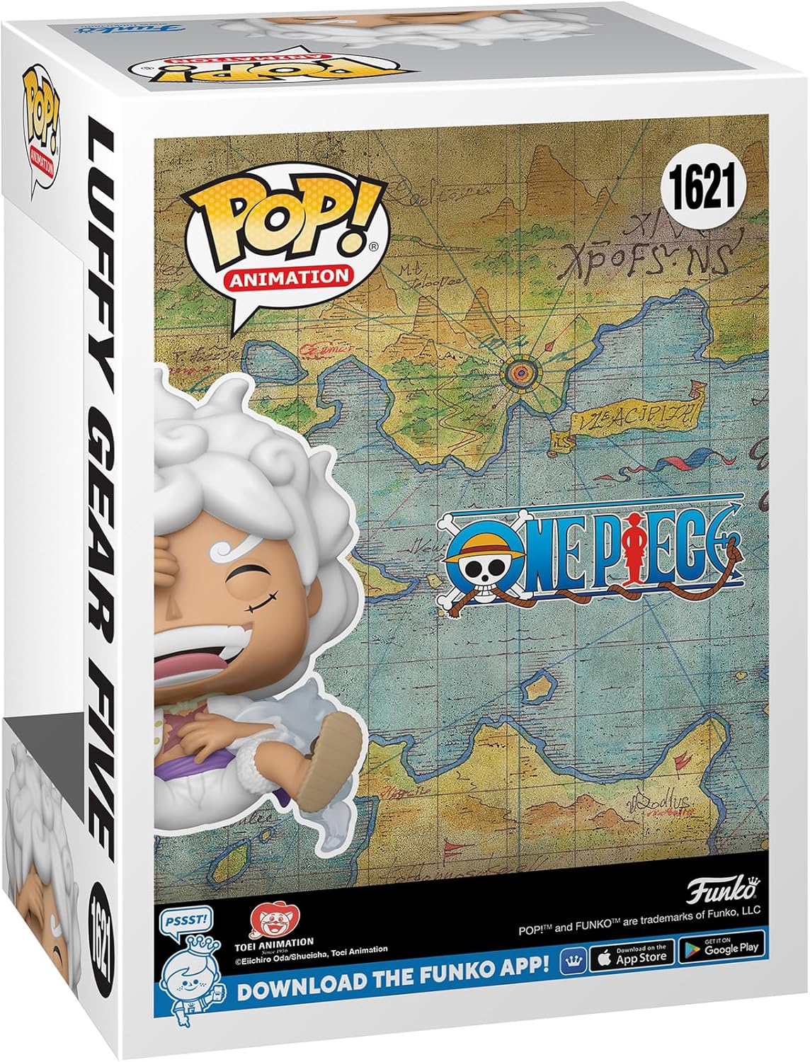 Funko Pop! Animation: One Piece - Gear 5 Luffy- Vinyl-Sammelfigur - Geschenkidee - Offizielle Handelswaren - Spielzeug Für Kinder und Erwachsene - Anime Fans - Modellfigur Für Sammler