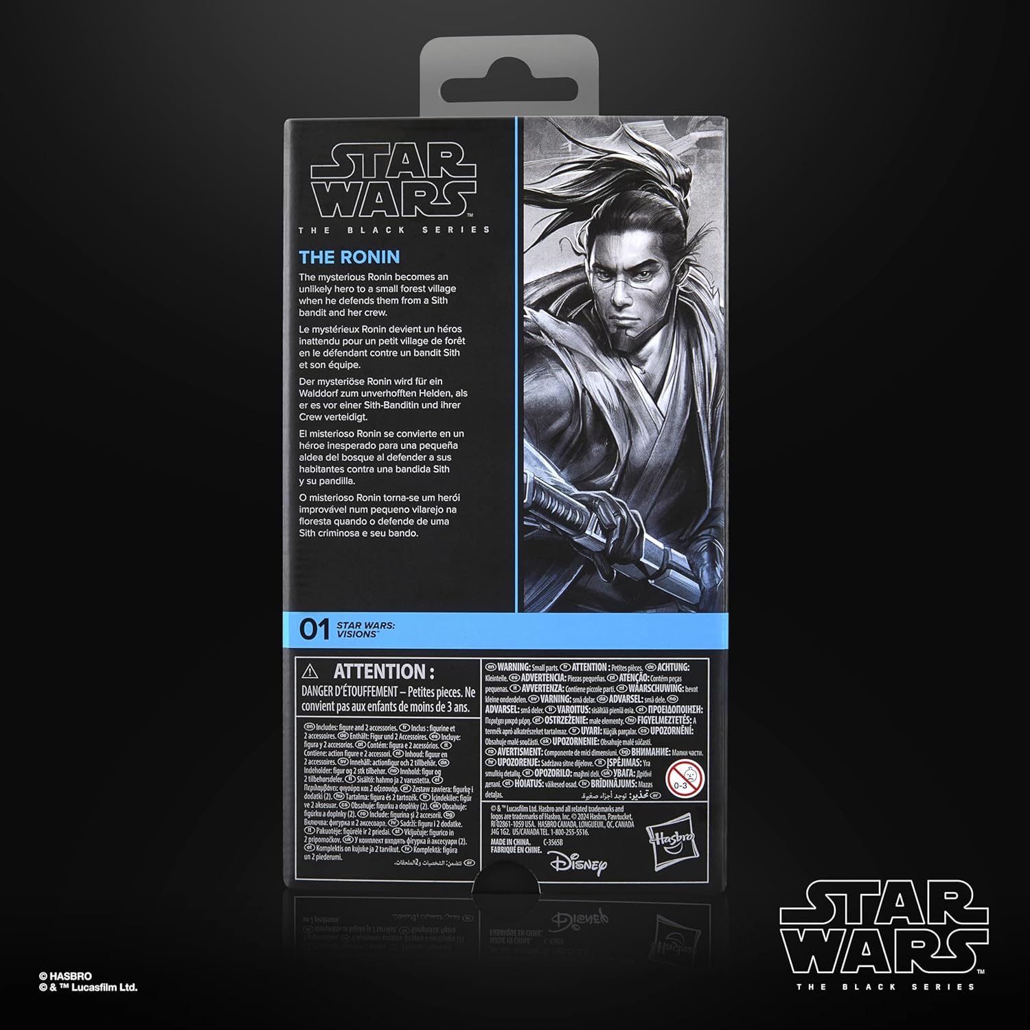 Star Wars The Black Series Ronin, Visionen Action-Figur zum Sammeln (15 cm