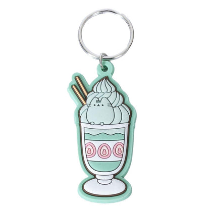Porte-clés Pushheen (Matcha) en PVC