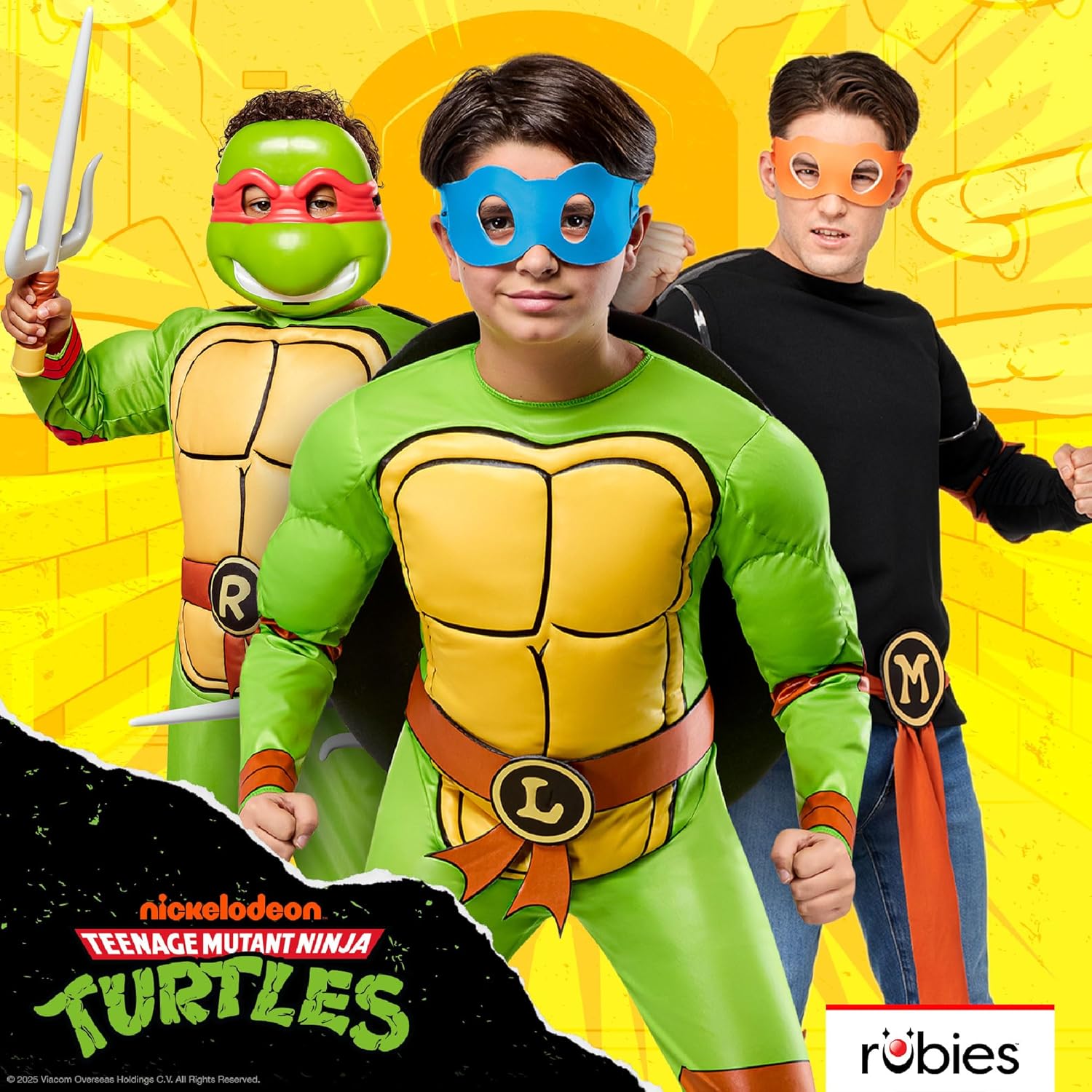 Rubies - Tmnt Child Costume (110-116 Cm)