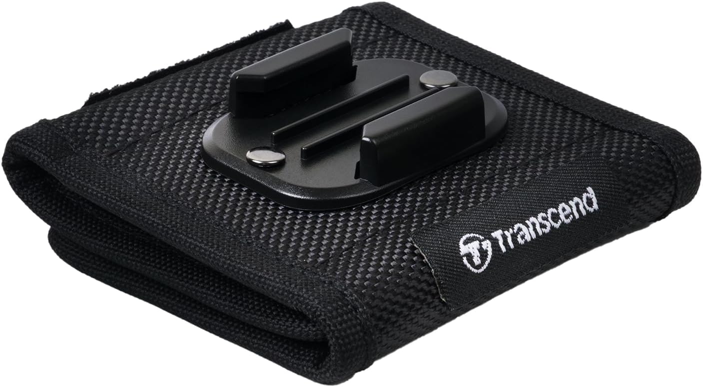 Transcend Dashcam DrivePro 20 per moto, Full HD 1080P 60/30 FPS - TS-DP20B-64G