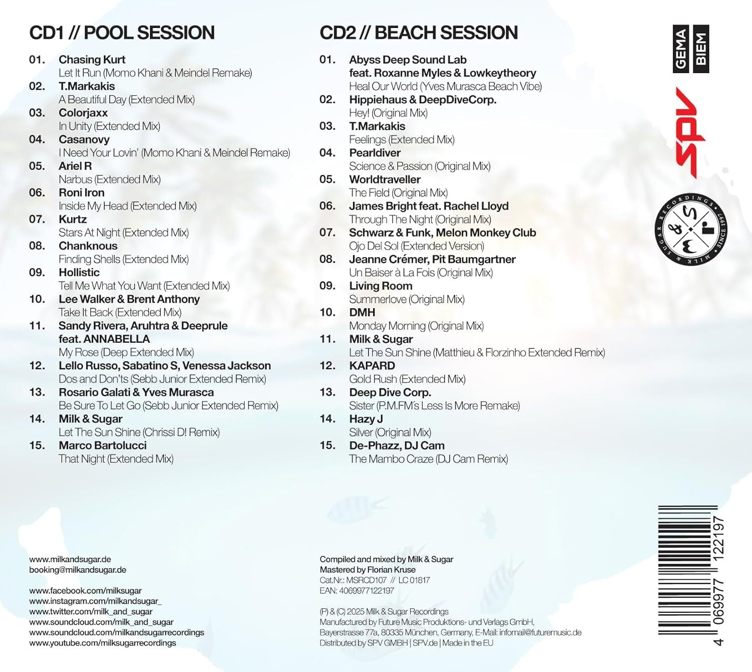 Milk & Sugar Beach Sessions 2025