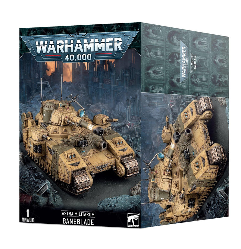 Games Workshop Warhammer 40k - Astra Militarum Baneblade (2023), Black