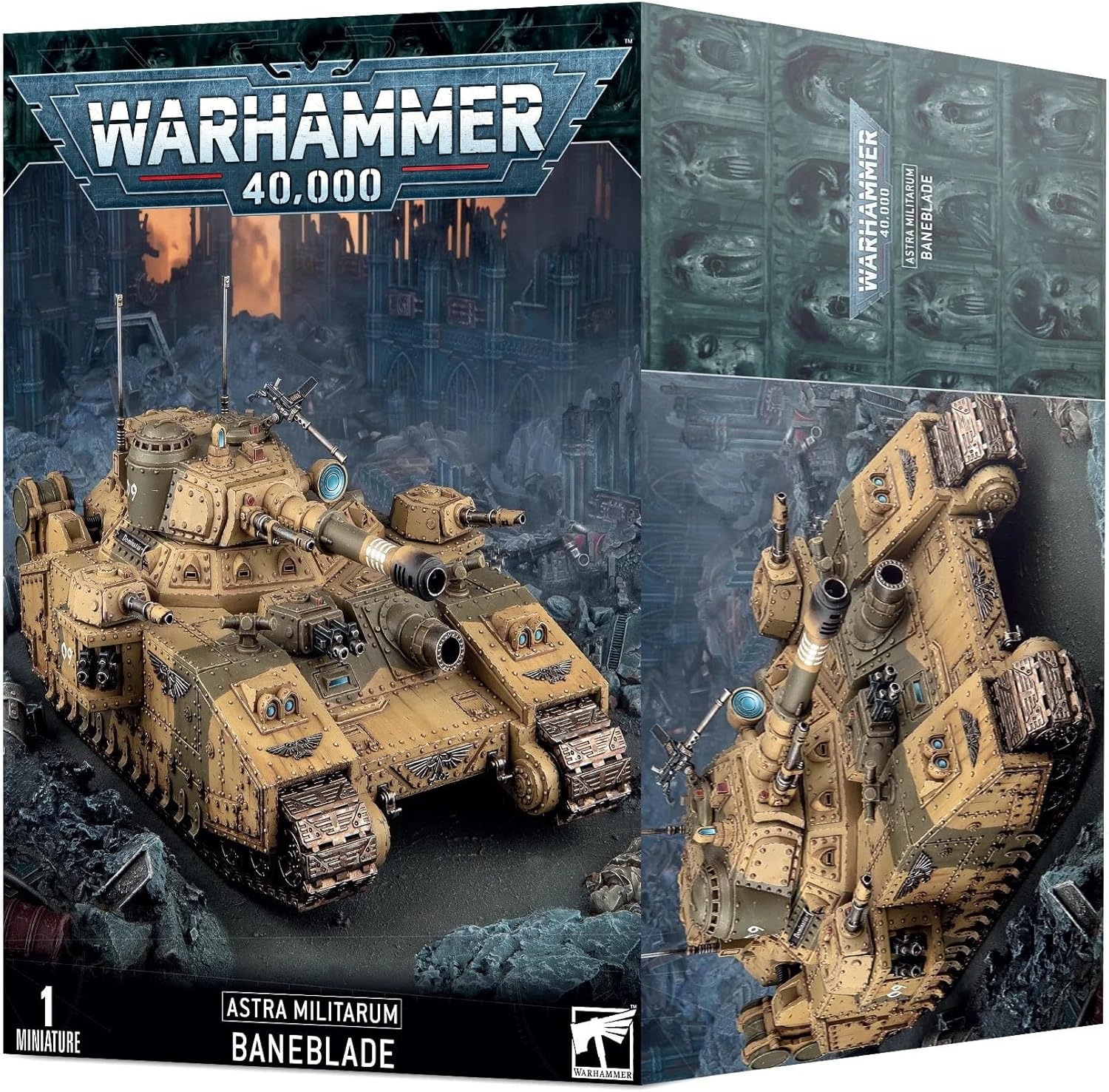 Games Workshop Warhammer 40k - Astra Militarum Baneblade (2023), Black