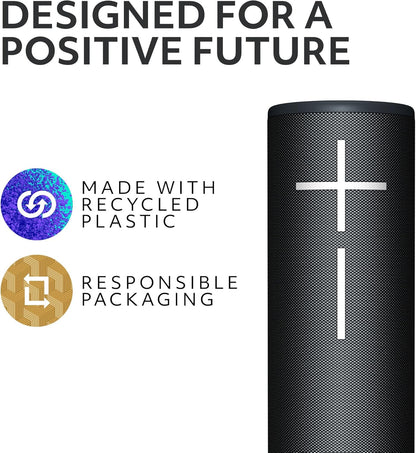 Ultimate Ears BOOM 4 Altoparlante Portatile Bluetooth, Impermeabile e Galleggiante, con Suono a 360° Potente, Avvolgente e Cristallino, 15 Ore di Batteria e Raggio d’Azione di 45m - Nero BOOM 4 Nero, Ultimate Ears BOOM 4 Portable Waterproof Bluetooth Spea