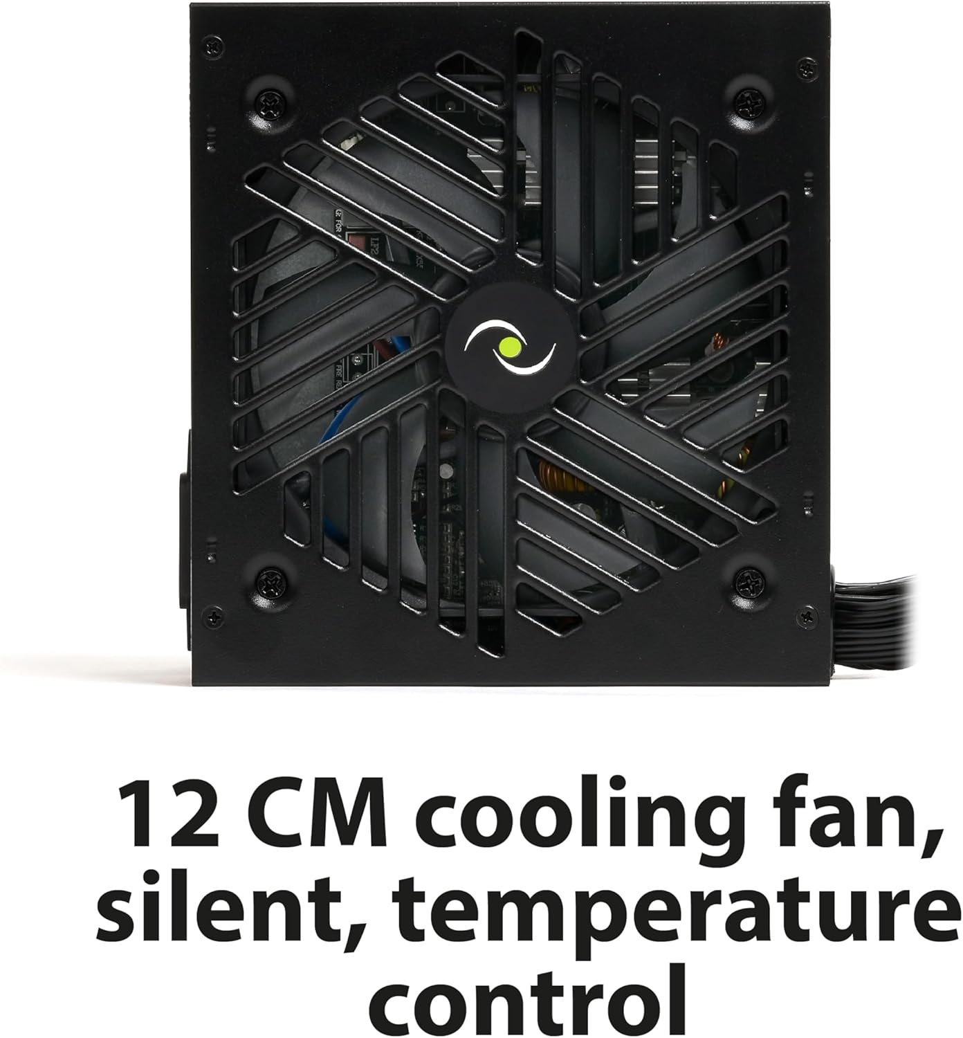 Tecnoware Power Systems Alimentatore Free Silent PRO 550 per PC Evoluti con Scheda Grafica NVIDIA GeForce GTX - RTX, Ventola Silenziosa, connettori PCI-E, CPU 4+4, SATA, Molex