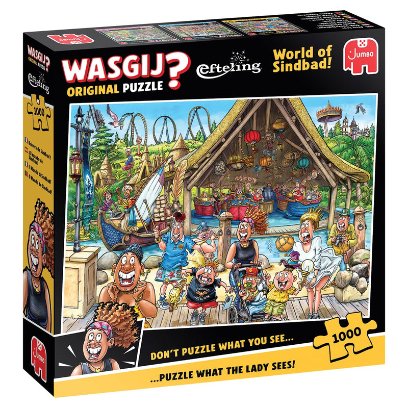 Wasgij - Original Efteling - World Of Sindbad! (1000 Pieces) (1110100508)