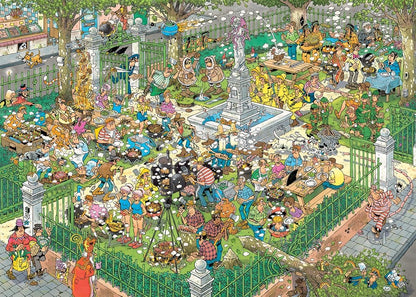 Jan van Haasteren, BBQ Feest!, 1000 stukjes puzzel, Legpuzzel volwassenen