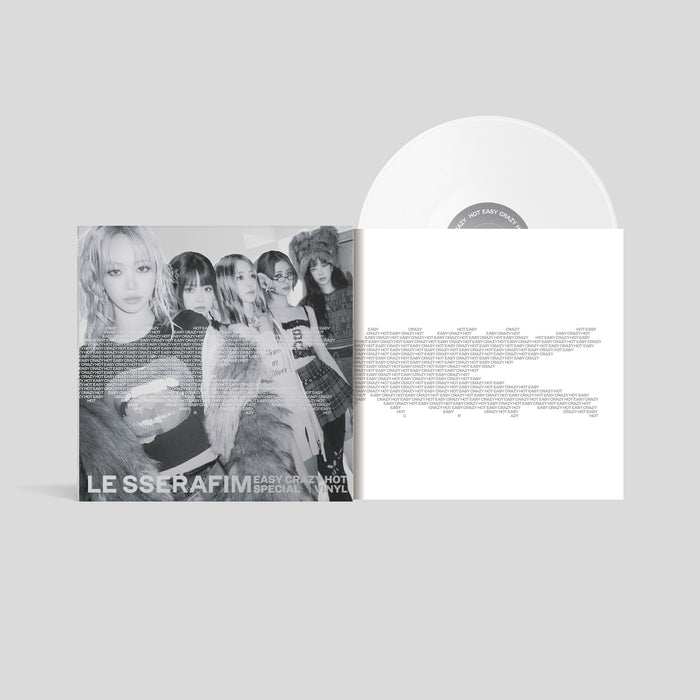 EASY-CRAZY-HOT SPECIAL VINYL (SILVER WHITE Ver.)