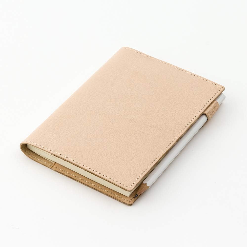 Midori 91804141 Notebook Cover, for MD Notebooks, Limited Edition, Genuine Leather, Goat Nume