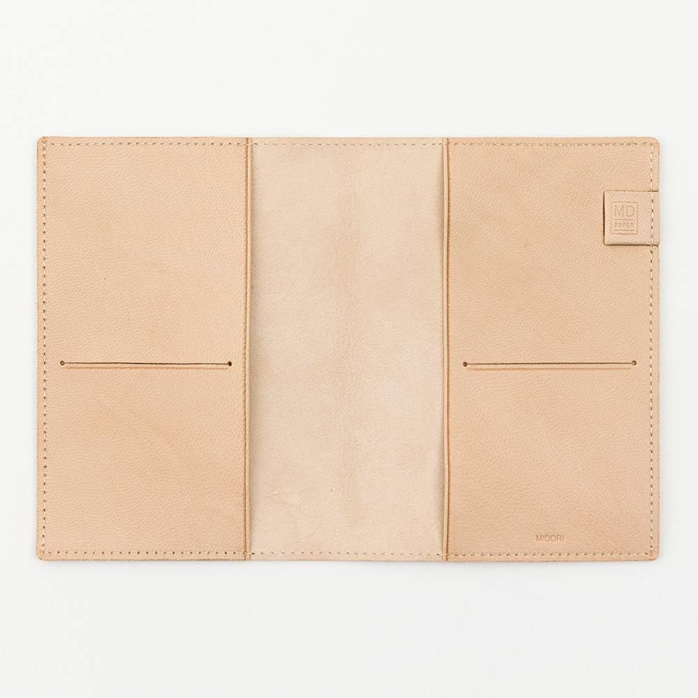 Midori 91804141 Notebook Cover, for MD Notebooks, Limited Edition, Genuine Leather, Goat Nume