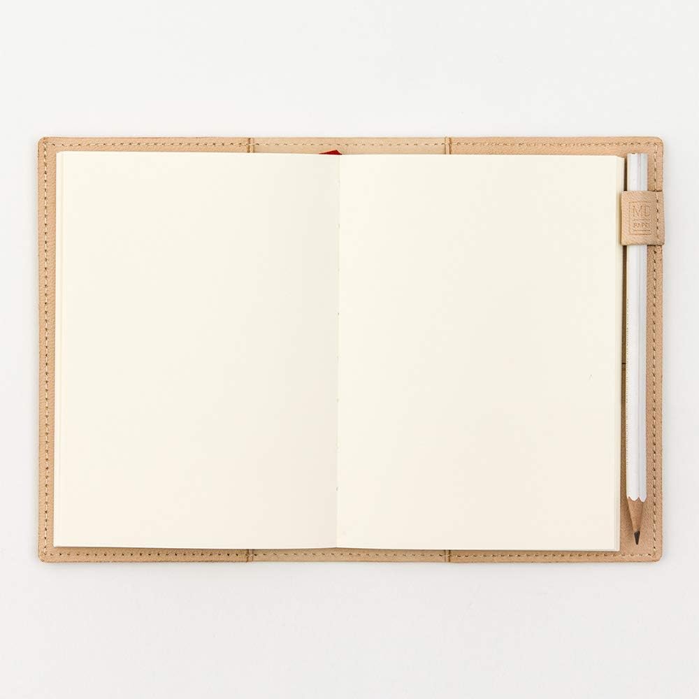 Midori 91804141 Notebook Cover, for MD Notebooks, Limited Edition, Genuine Leather, Goat Nume