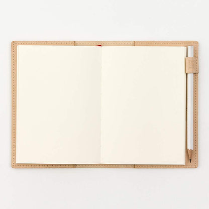Midori 91804141 Notebook Cover, for MD Notebooks, Limited Edition, Genuine Leather, Goat Nume