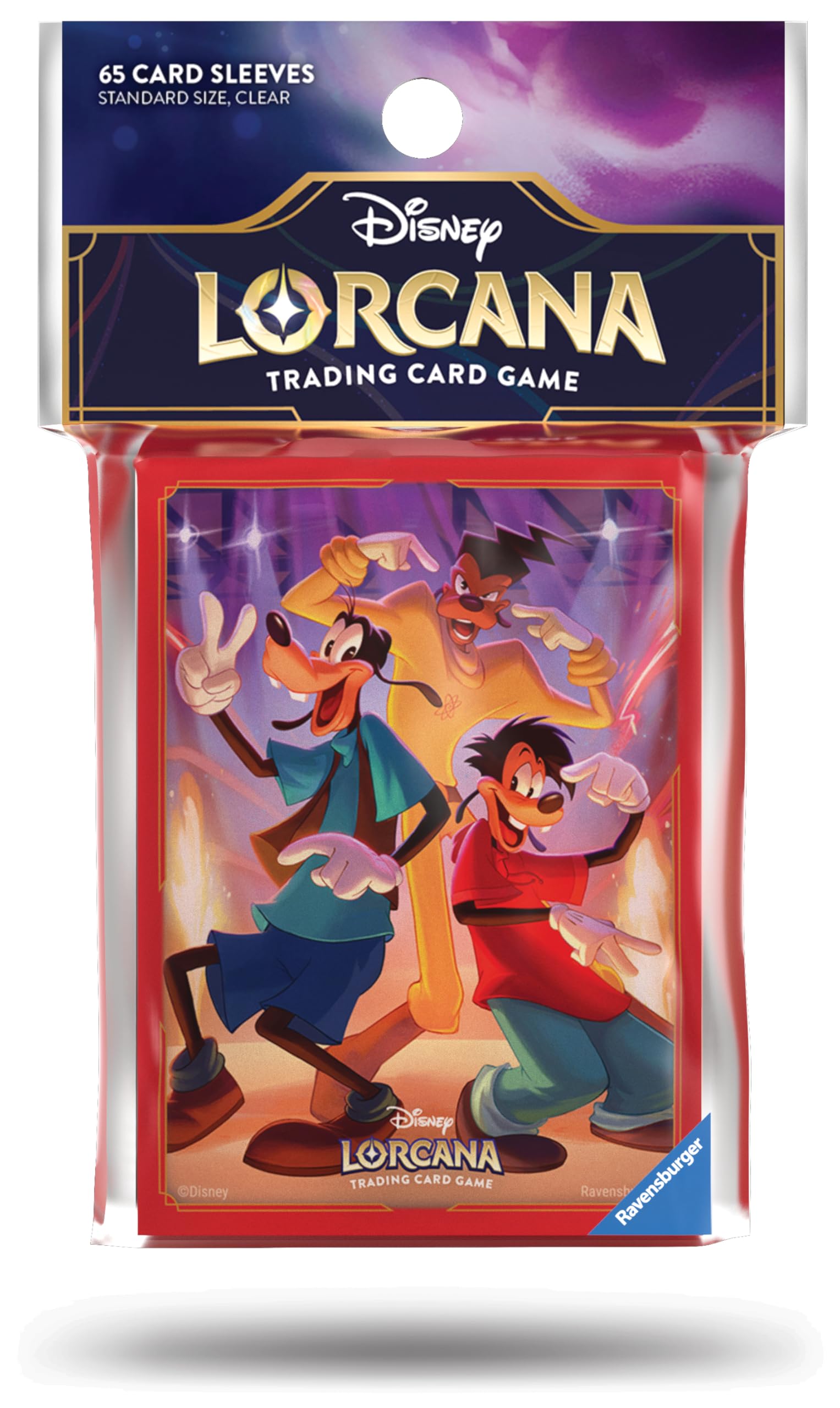 Disney Lorcana Trading Card Game: Mythen - Kartenhüllen Goofy, Max und Powerline