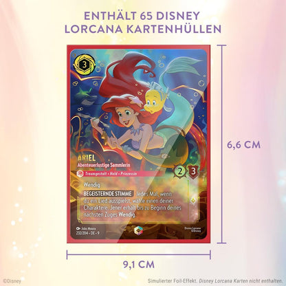 Disney Lorcana Trading Card Game: Mythen - Kartenhüllen Goofy, Max und Powerline