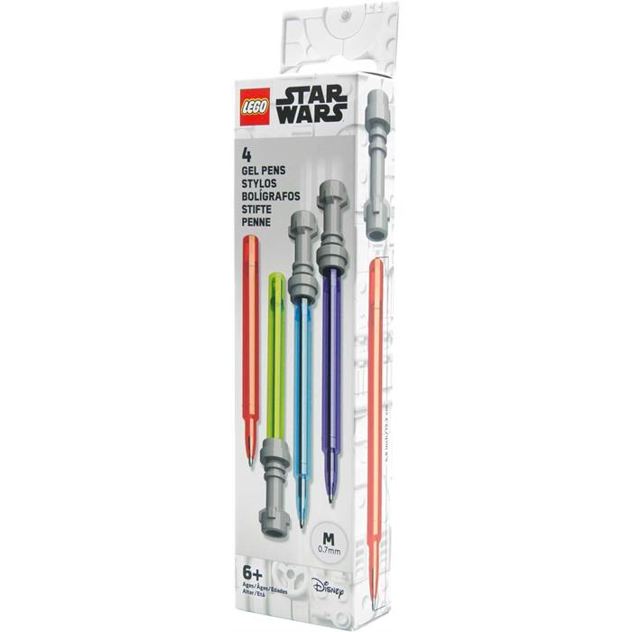 LEGO Star Wars Lightsaber Gel Pen Set - 4 Pack Gel Pens
