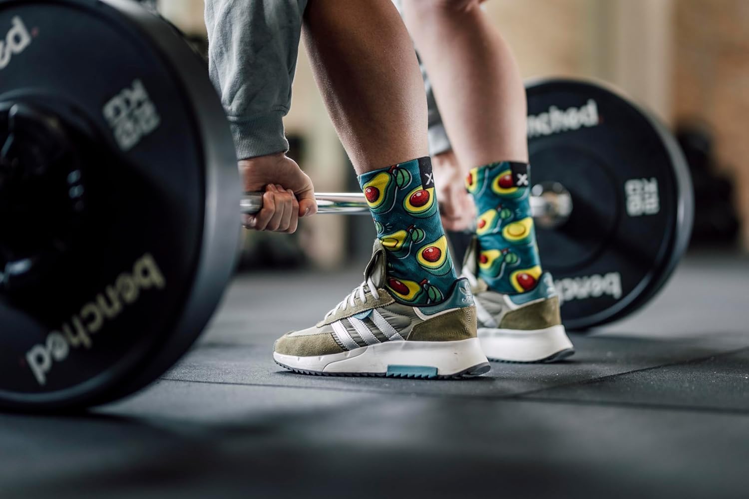 Sox Avacado Crew Socks